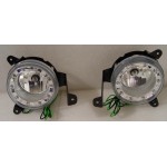 Тюнинг - комплект птф с led (светодиоды) с проводкой, кнопкой и реле Mitsubishi L200