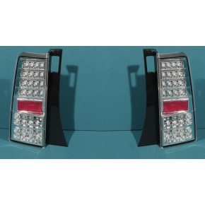 Тюнинг - комплект задних фонарей светодиодные хром Toyota Scion XB