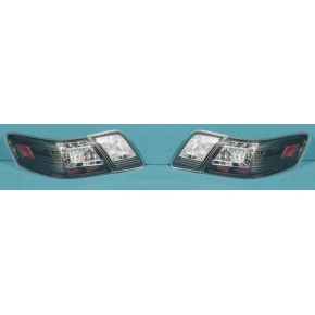 Тюнинг - комплект задних фонарей светодиодные черные Toyota Camry V40