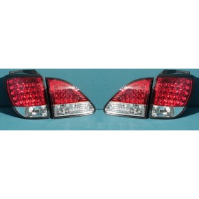 Тюнинг - комплект задних фонарей светодиодные красные Lexus RX 300