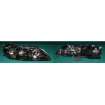 Фара правая с корректором без птф черная Mazda 6 - 1 поколение