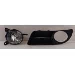 Противотуманная фара левая с рамкой евро Toyota Corolla DE120 / ZE120 седан / универсал