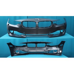 Бампер передний с отверстиями под омыватель под парктроник под катафот BMW F30 3 series
