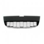 Решётка в передний бампер нижняя хром/черная Chevrolet Aveo T300