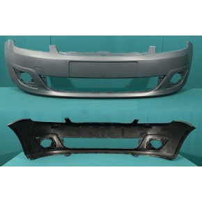 Бампер передний грунтованный (3/5 дв) Ford Fiesta - 5 поколение