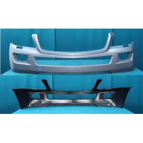 Бампер передний с отверстиями под омыватель под дхо грунтованный Mercedes W164