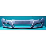 Бампер передний с отверстиями под омыватель грунтованный (5дв) Opel Astra H