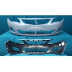 Бампер передний с отверстиями под парктроник грунтованный Opel Astra J
