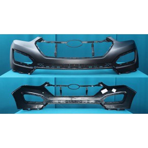 Бампер передний верхняя часть грунтованный Hyundai Santa FE - 3 поколение