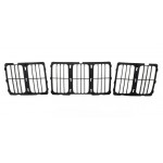 Решётка радиатора jeep внутрення часть с хром полосками (laredo/limited) Jeep Grand Cherokee - 4 поколение WK2