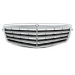 Решётка радиатора хром/серебро Mercedes W212