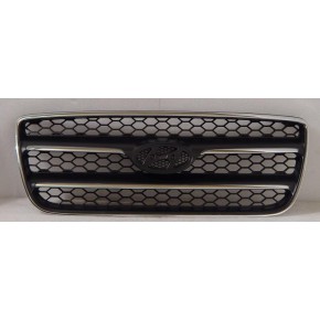 Решётка радиатора хром/черная Hyundai Santa FE - 2 поколение