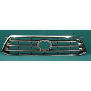 Решётка радиатора темный хром Toyota HighLander - 2 поколение