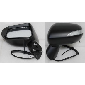 Зеркало левое электрическое с поворотником евро (5 конт) Honda Jazz / Fit