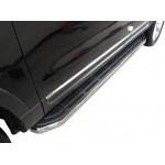 Порог - подножка л+п (комплект) алюминий Ford Explorer