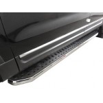 Порог - подножка л+п (комплект) алюминий Ford Explorer