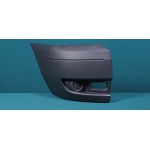 Угол переднего бампера правый серый Ford Transit Mark 7