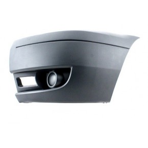 Угол переднего бампера левый серый Ford Transit Mark 7