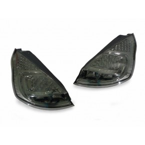 Тюнинг - комплект задних внешних фонарей с led (светодиоды) (5 дв) Ford Fiesta - 6 поколение