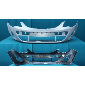 Бампер передний грунт Opel Corsa D