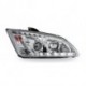 Тюнинг - комплект линзованных фар с led (светодиоды) внутри хром Ford Focus - 2 поколение