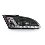 Тюнинг - комплект линзованных фар с led (светодиоды) внутри черные Ford Focus - 2 поколение