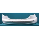 Бампер задний с отверстиями под парктроник грунт Audi A6 C6