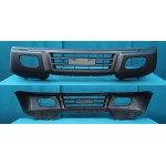 Бампер передний с отверстиями под птф Mitsubishi Pajero - 3 поколение