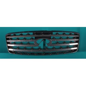 Решётка радиатора хром темная Infiniti FX 35 / 45