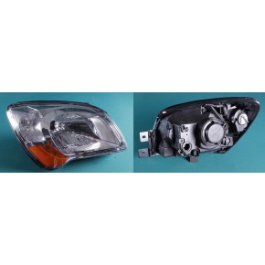 Фара правая с желтым поворотником KIA Sportage - 2 поколение