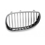 Решётка радиатора левая хром BMW E60
