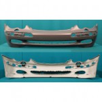 Бампер передний с отверстиями под омыватель грунт Mercedes W203