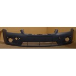 Бампер передний с отверстиями под птф под буксировочный крюк грунт Ford Focus - 2 поколение