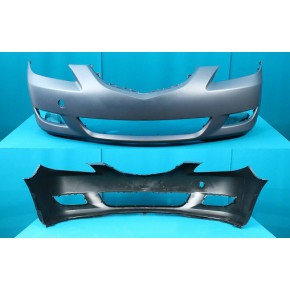 Бампер передний с отверстиями под птф грунт (седан) (euro / япония) Mazda 3 - 1 поколение