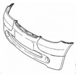 Бампер передний Mercedes W168 A-CLASS
