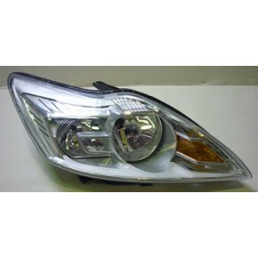 Правая фара внутри хром Ford Focus - 2 поколение
