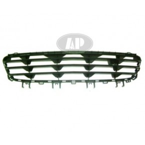 Решетка в бампер центральная грунт Opel Astra H