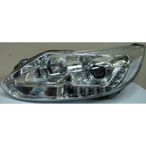 Тюнинг - комплект линзованных фар - led (диоды) с регулирующим мотором Ford Focus - 3 поколение