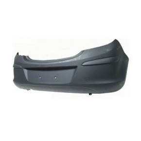 Бампер задний грунтованный 5 d Opel Corsa D