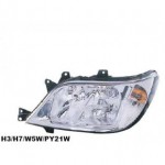 Фара левая под корректор h3+h7 Mercedes Sprinter