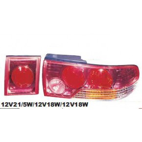 Фонарь задний правый наружный+внутренний красно-желтый линзованный Mitsubishi Lancer 5 универсал