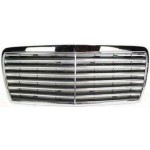 Решетка радиатора 13 ребер хром Mercedes W124  E124
