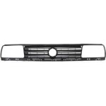 Решетка радиатора без эмблемы Volkswagen Golf 2 Jetta