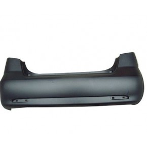 Бампер задний черный хэтчбэк Chevrolet Lacetti / Daewoo Nubira