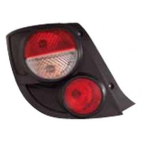 Фонарь задний левый чёрный обод (хэтчбек) Chevrolet Aveo T300