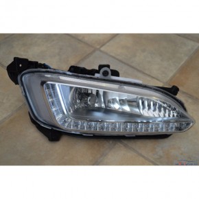 Фара противотуманная правая led (светодиоды) Hyundai Santa FE - 3 поколение
