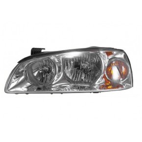 Фара левая хром под корректор Hyundai Elantra - 3 поколение