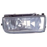 Фара противотуманная левая прозрачная BMW E36
