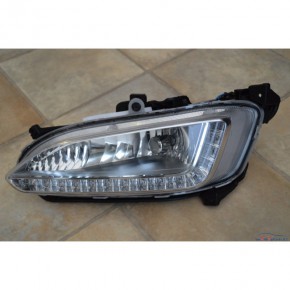Фара противотуманная левая led (светодиоды) Hyundai Santa FE - 3 поколение