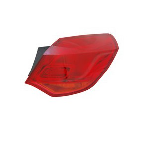 Фонарь задний правый красный Opel Astra J